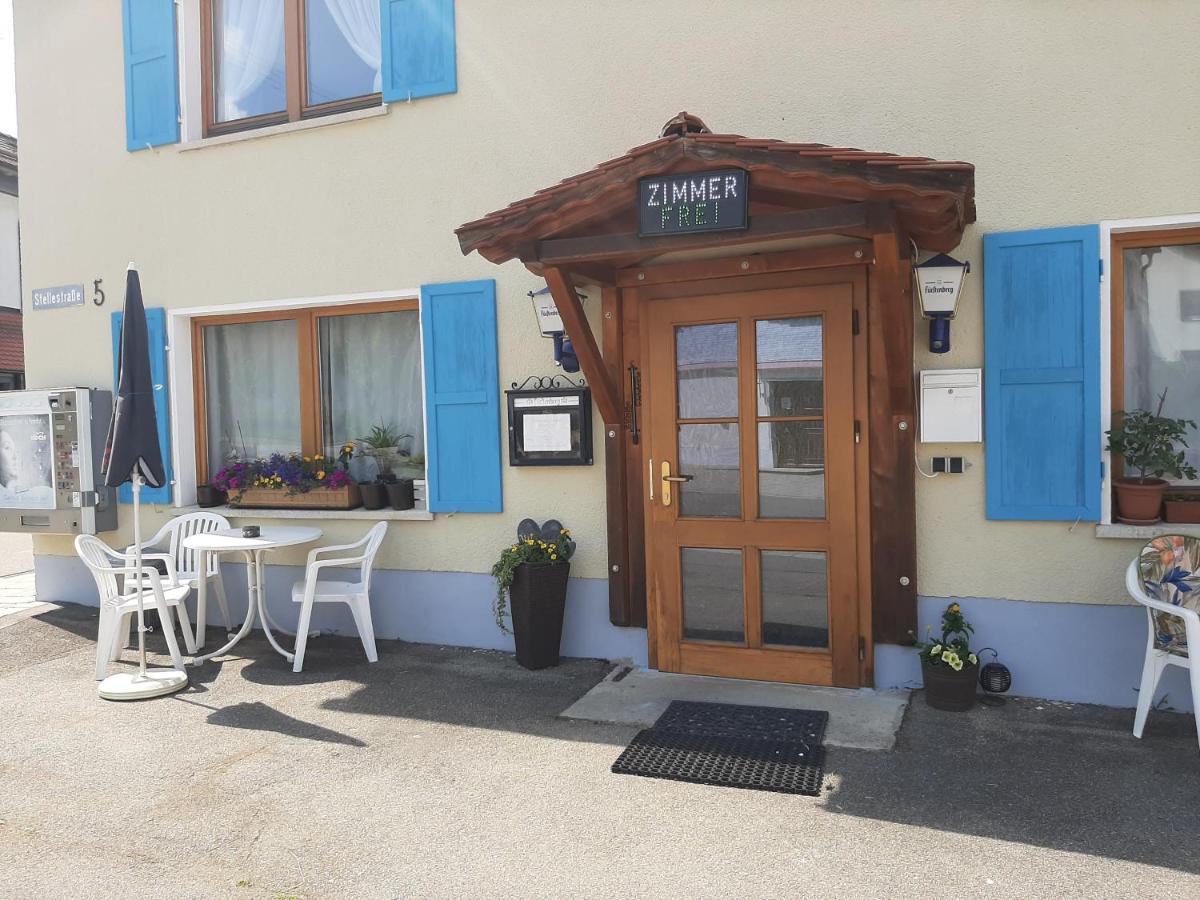 Gaestehaus Pension Waldhorn Weilen unter den Rinnen Eksteriør bilde