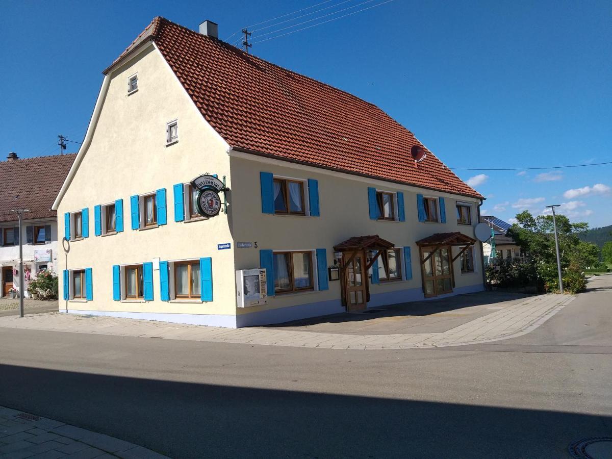 Gaestehaus Pension Waldhorn Weilen unter den Rinnen Eksteriør bilde