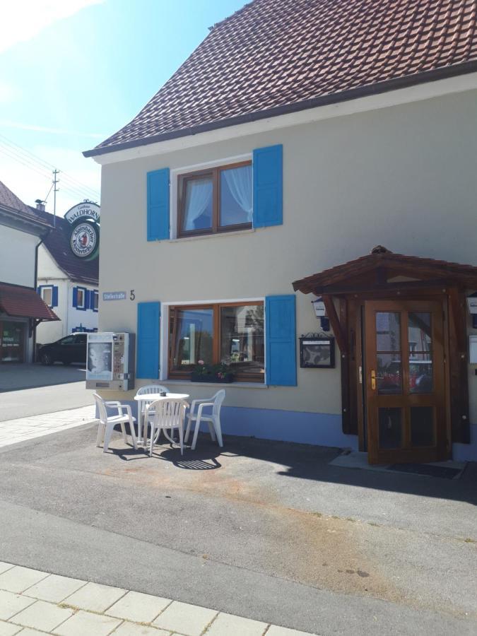 Gaestehaus Pension Waldhorn Weilen unter den Rinnen Eksteriør bilde